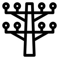 utility line icon illustration isolated on white background vector