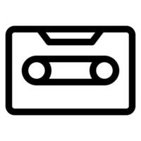 tapes line icon illustration isolated on white background vector