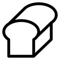bread line icon illustration isolated on white background vector