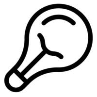 light line icon illustration isolated on white background vector