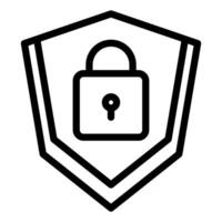 security line icon illustration isolated on white background vector