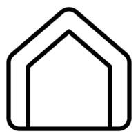 home line icon illustration isolated on white background vector