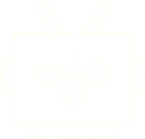a robot with a face on it png