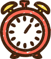 an alarm clock icon on transparent background png