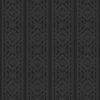 Black monochrome wallpaper in the Art Deco style. Backdrop texture, vertical striped ornament . Seamless rhombus pattern vector