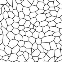 Modern stylish grid texture for filling. Repeating geometric hexagons lattice pattern. Seamless poly background for textile, cover and web design vector