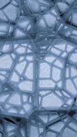 Moving Liquid Web. Design. Abstract 3d web with colorful moving patterns. Layered liquid web moves in pattern video