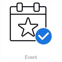 Event and party icon concept vector