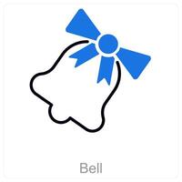 Bell and alert icon concept vector