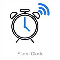Alarm Clock and time icon concept vector