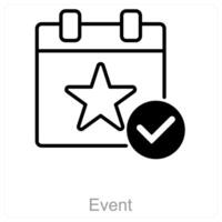 Event and party icon concept vector
