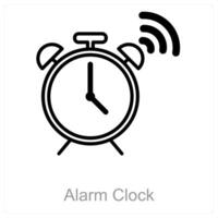 Alarm Clock and time icon concept vector