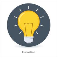 Innovation and idea icon concept vector