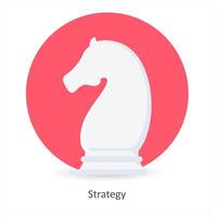 Strategy and plan icon concept vector