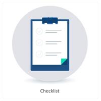 Checklist and task icon concept vector