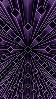 Abstract dynamic animated wave moving structure of colorful columns or blocks. Design. 3D motion background of a radial pattern of columns. video