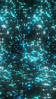 Moving 3d background with shiny squares. Motion. Beautiful background with shimmering disco-style pictures. Futuristic background with shimmering disco squares video