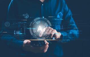 Engineers are using artificial intelligence technology to monitor wind turbines, aiming to conserve energy, address energy issues, and promote clean energy initiatives photo