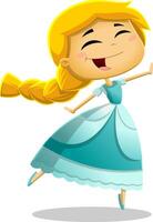 The 12 Days Of Christmas - 9Th Day - Nine Ladies Dancing vector