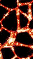 Abstract neural networks in motion. Design. Abstract biological neural networks on black background. Networks of cells with bright moving pulses video