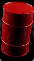 Philosophical background about the environment. Design. A black background on which white hands and harmful chemical elements are depicted in barrels in animation. video