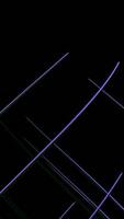 Energy threads twist in flow. Design. Living energy lines are intertwined in flow. Swirling column of neon lines video