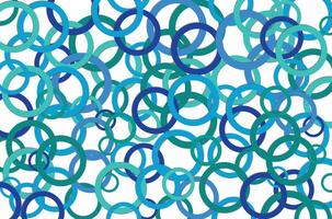 Blue random circle pattern vector