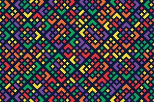 Colorful Geometric Diamond Pattern vector