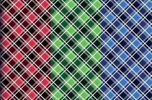 Colorful triangle ethnic patterns vector