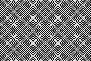 Abstract geometric pattern with stripes vector