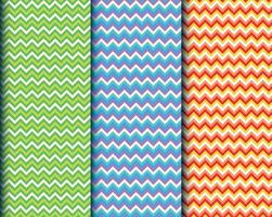 Colorful geometric stripe patterns vector