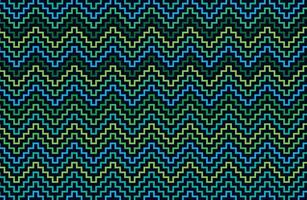 Colorful zigzag stripe seamless pattern vector
