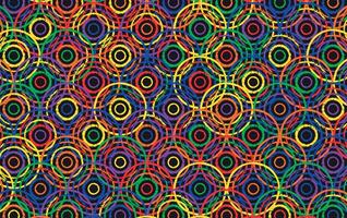 Abstract colorful circle background vector