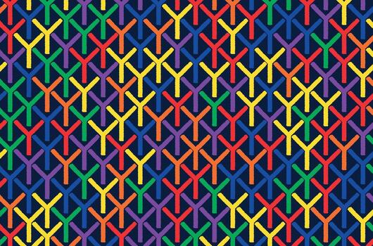 Abstract retro colorful seamless pattern vector