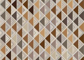 Seamless colorful triangle lines pattern vector