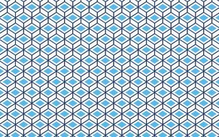 Seamless pattern background with 3d cubes vector