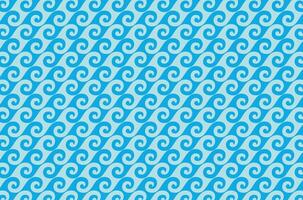 Seamless waves pattern vector