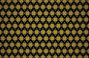 Gold Color stars Pattern vector