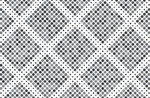 Geometric black circle pattern vector