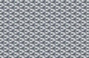 Geometric 3d cubes pattern vector