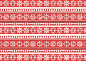 Christmas seamless pattern with snowflakes vector