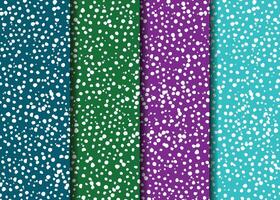 Random dots with colorful background vector
