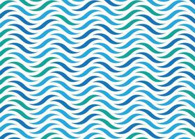 Seamless abstract blue wave pattern vector