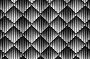 Triangle halftone stripes pattern vector