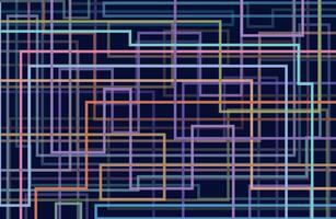 Random colorful stripes lines fabric pattern vector