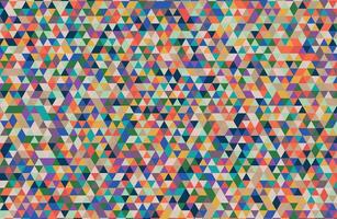 Colorful Geometric Triangle Pattern vector
