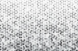 Black and Grey Triangle halftone pattern vector