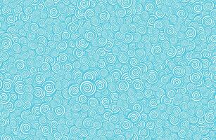Clouds blue color swirls pattern vector