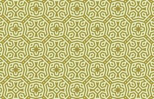 Geometric fabric yellow design pattern vector