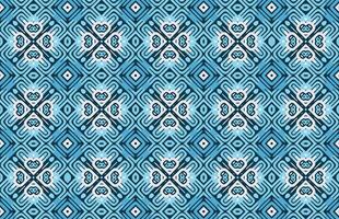 Blue and white geometric design pattern vector
